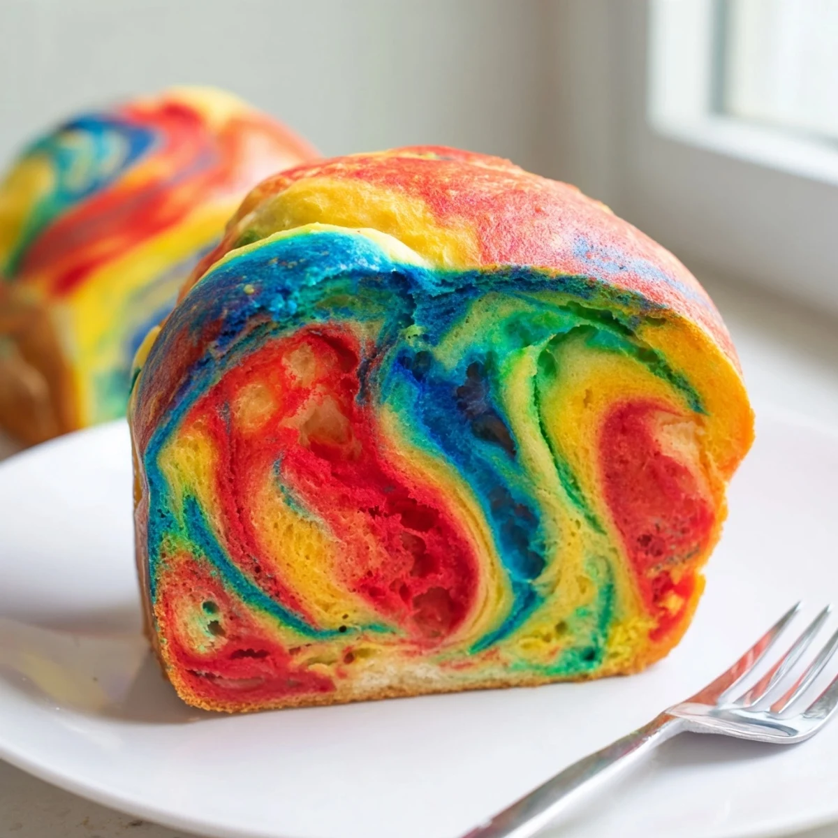 Delicious Cloud Bread Rainbow Version is a fun, low-carb treat for the whole family.
