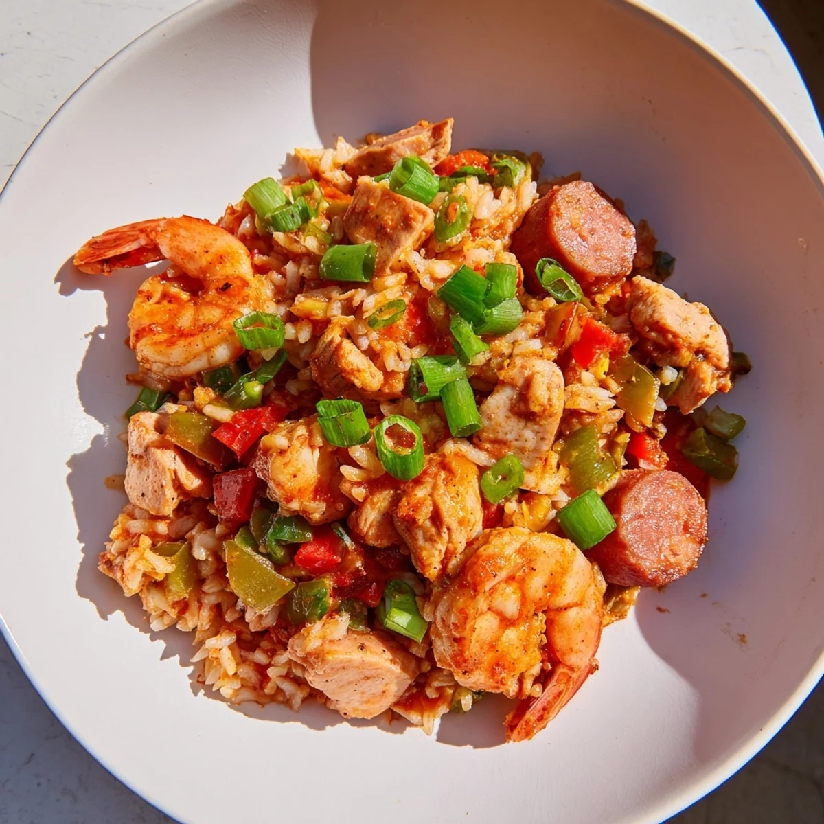 Cajun Jambalaya Rice Bowl