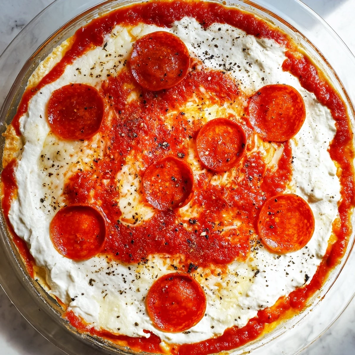 Easy to make! This melty Pizza Dip is a delicious, shareable snack for any party or get-together.