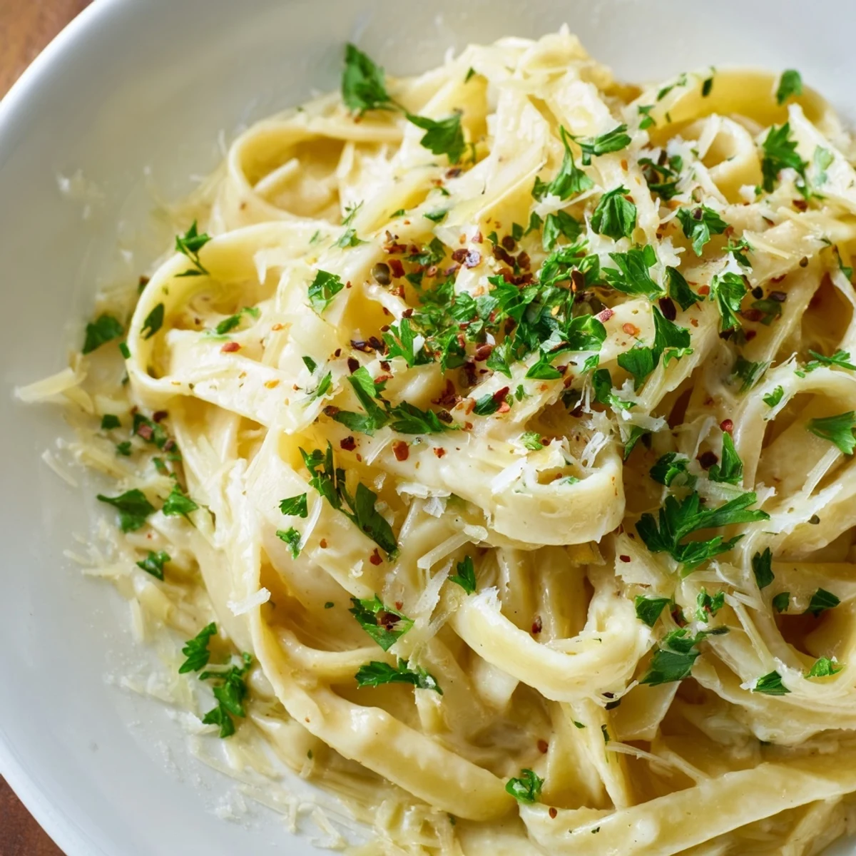 A skillet of bubbling sriracha honey pasta, drizzled with honey and sprinkled with red pepper flakes, creating a sweet and spicy fusion dish.