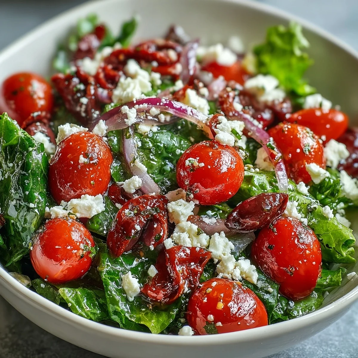 Greek Salad Bowl Mediterranean