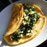Turkish Spinach Feta Flatbread