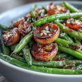 Roasted Garlic Green Beans