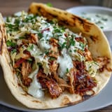 Roasted Chicken Cabbage Tacos