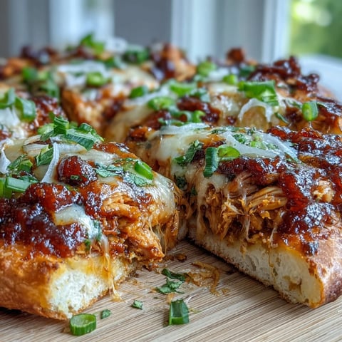 Freshly baked Garlic Naan Chicken Enchilada Pizzas topped with melted cheddar cheese and spicy jalapeño slices on a rustic plate.