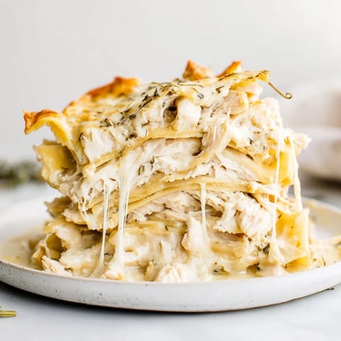 Rosemary Chicken Lasagna Layers