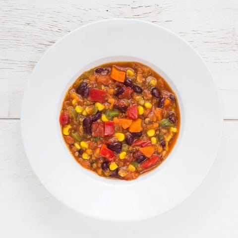 Hearty Veggie Chili Beans