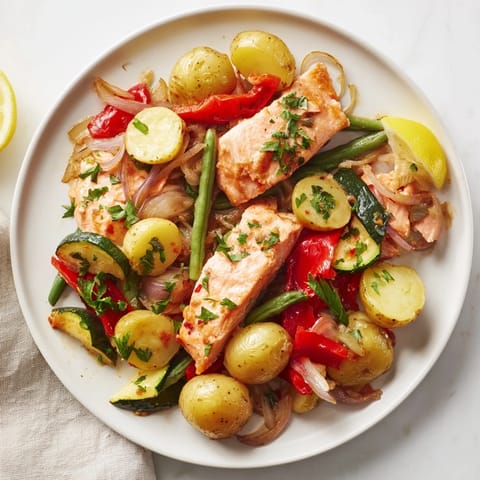 Salmon Potato Skillet Dish
