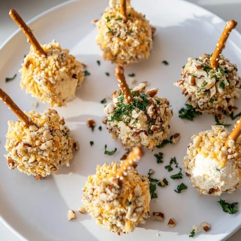 Fall Savory Acorn Cheese Bites