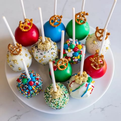 Ornament Ball Cake Pop Display