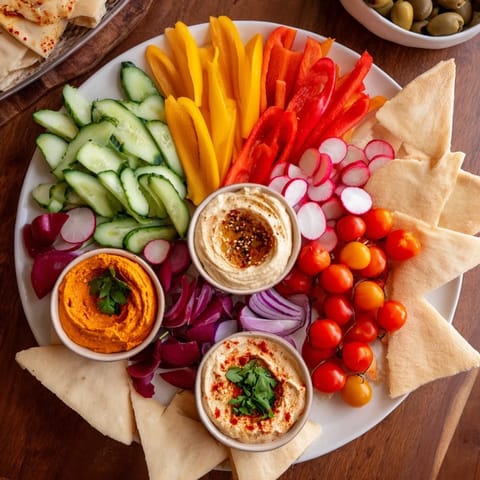 Moroccan Tent Appetizer Platter
