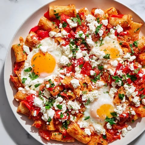 Quick Shakshuka Pasta