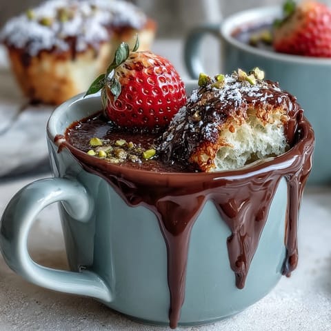 Dubai Chocolate Strawberry Cups with Kataifi and Pistachio Cream, golden pastry nests filled with dark chocolate, pistachio cream, and fresh strawberries.