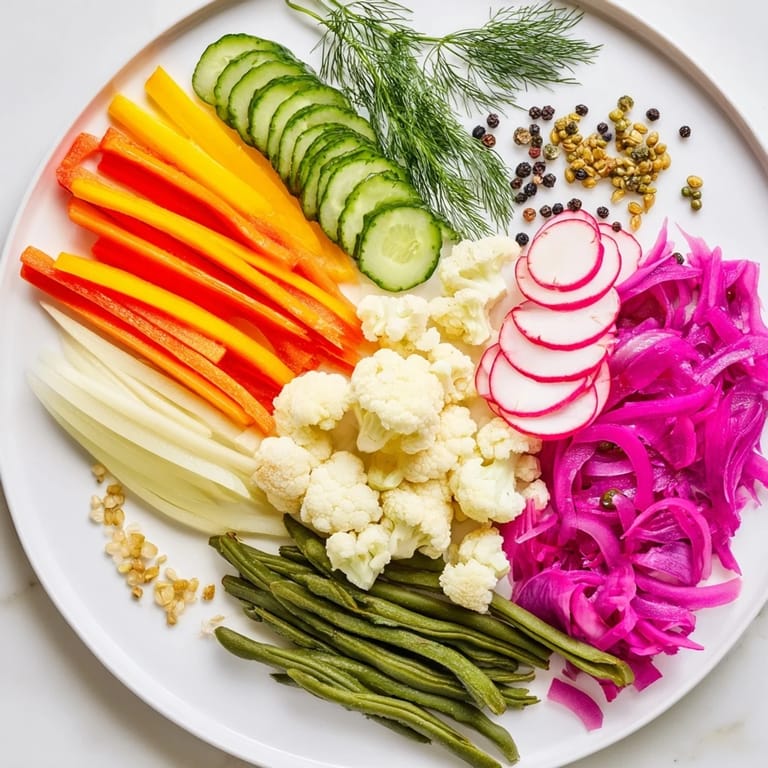 Imagine the crisp crunch of these pickled and fermented vegetables, a gorgeous The Pickled & Fermented Feast.