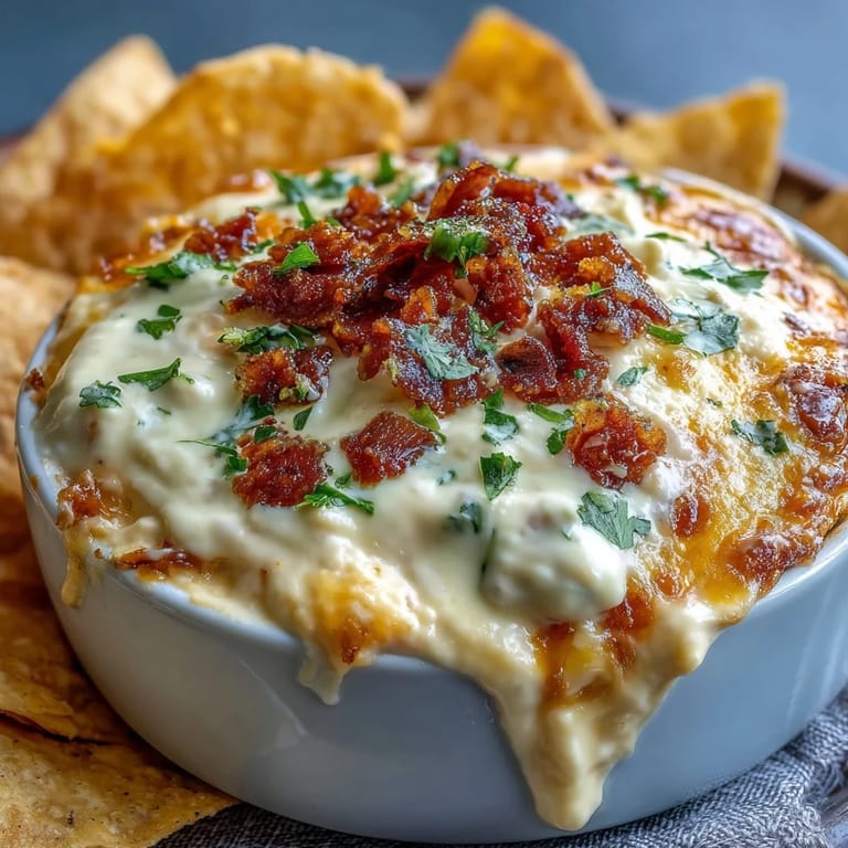 Creamy cheese dip loaded with smoky chorizo, jalapeños, and avocado, perfect for festive Cinco de Mayo celebrations.