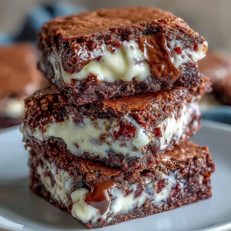 Rich, fudgy brownie mix cookies filled with sweet cream cheese and baked to golden perfection.