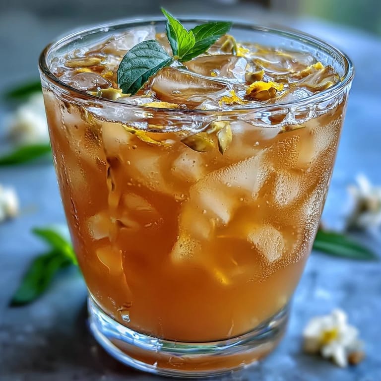 A vibrant pitcher filled with zesty ginger prebiotic lemonade, garnished with fresh mint leaves, showcasing a healthy and invigorating drink.